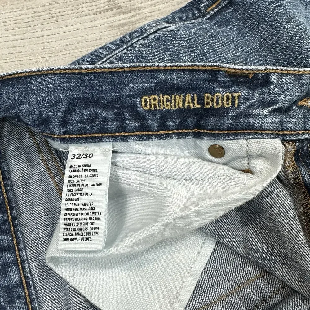 VTG American Eagle Outfitters Jeans Mens 32x30 Original Boot Denim Cotton Y2K